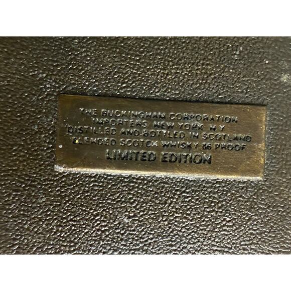 Vintage Cutty Sark Scotch Whiskey Limited Edition Belt Buckle Bronze Metal - Picture 6 of 6